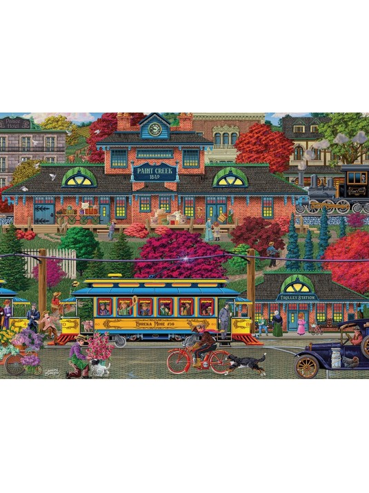 Cobble Hill Let's Go Fishing - 500 Piece Puzzle