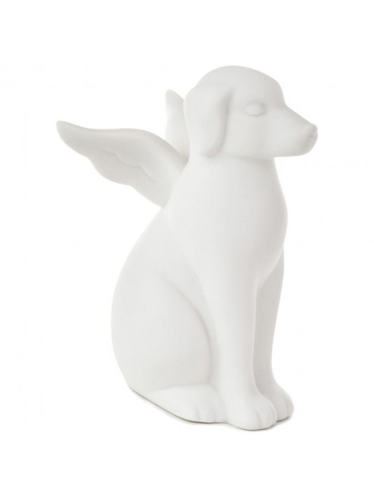 dog angel figurine